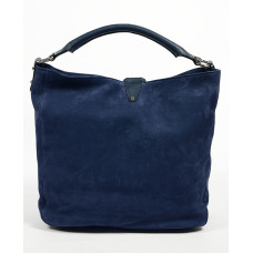 Berthille Hermine Shopping Bag Nubuck Leather Marine
