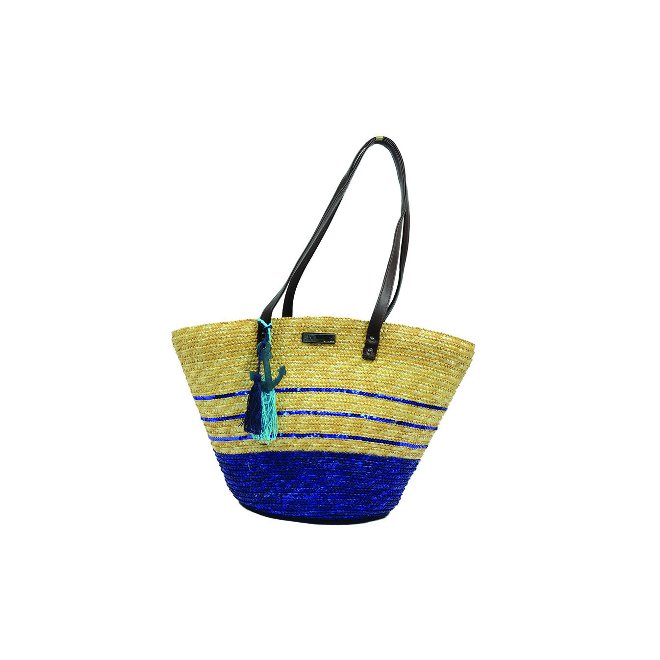Les Tropéziennes AUD11 Sac Panier Navy