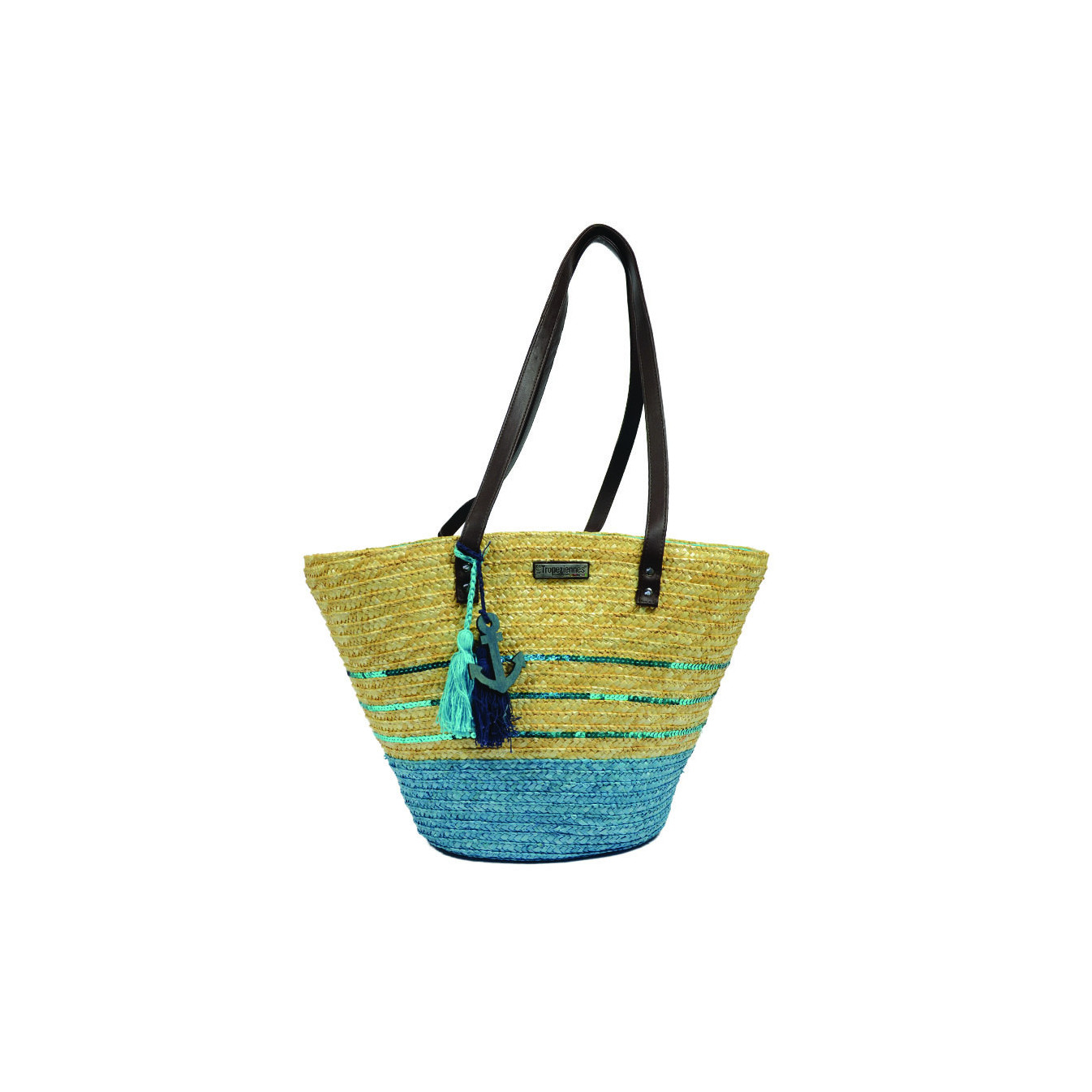 Les Tropéziennes AUD11 Tote Bag Turquoise