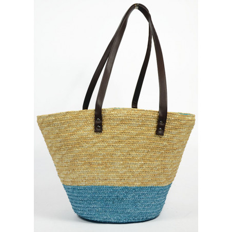 Les Tropéziennes AUD11 Sac Panier Turquoise