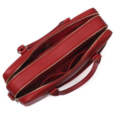 Lancaster Document Holder for Women with 2 Compartments 573-75 Red