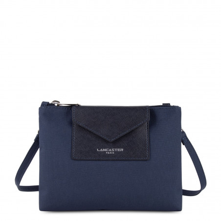 Lancaster Smart Kba Small Trotter Bag 516-26 Navy Blue