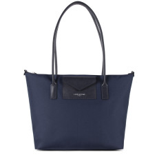 Lancaster Smart Kba Shoulder Tote Bag 516-30 Navy Blue