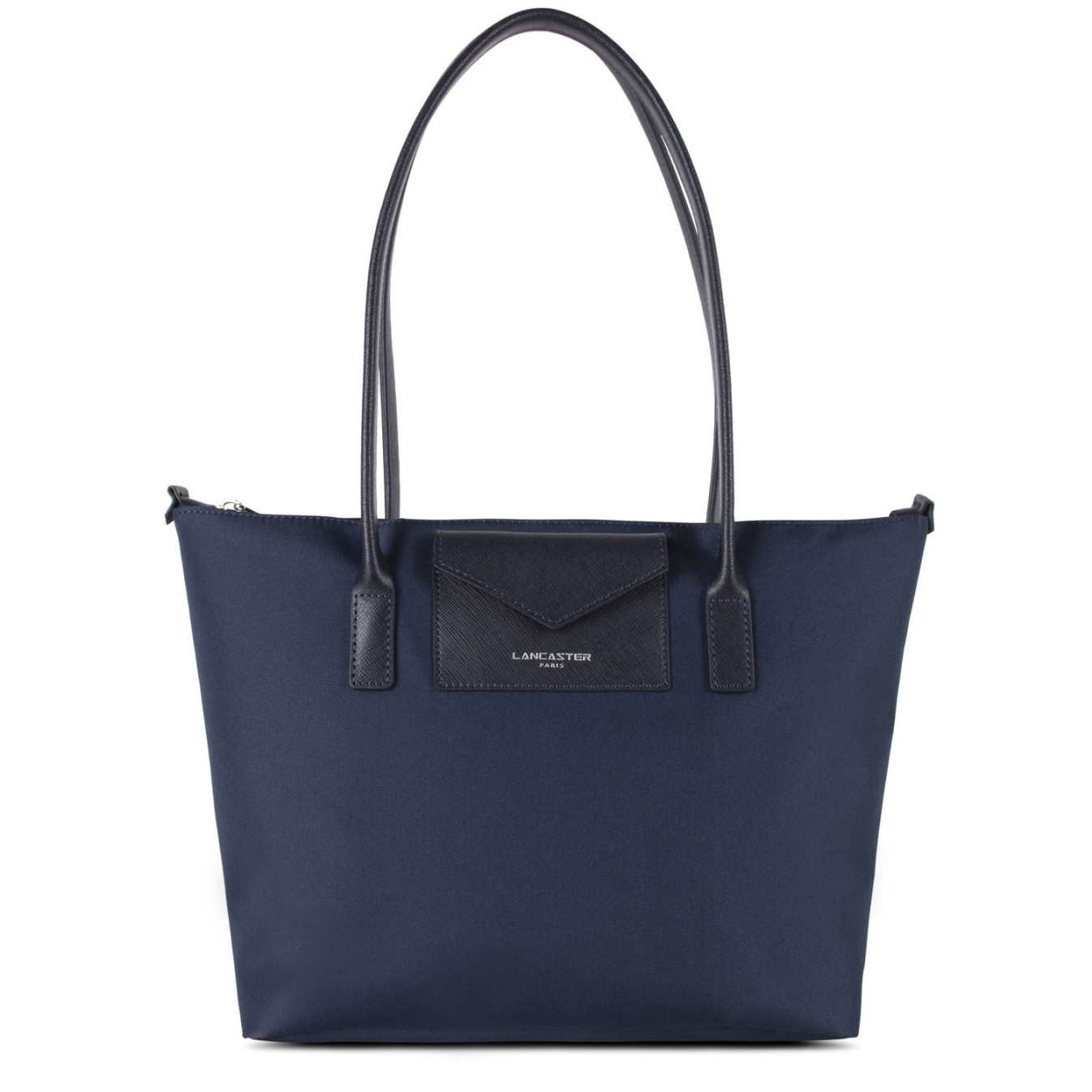 Lancaster Smart Kba Shoulder Tote Bag 516-30 Navy Blue