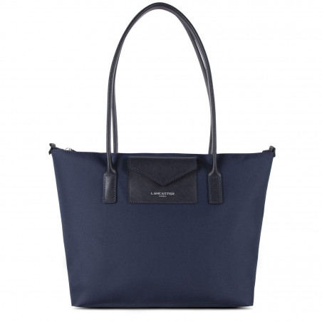 Lancaster Smart Kba Shoulder Tote Bag 516-30 Navy Blue