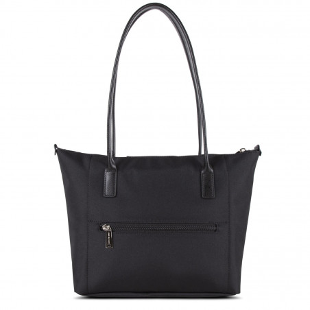 Lancaster Smart Kba Shoulder Tote Bag 516-30 Black