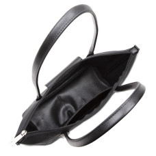 Lancaster Smart Kba Shoulder Tote Bag 516-30 Black