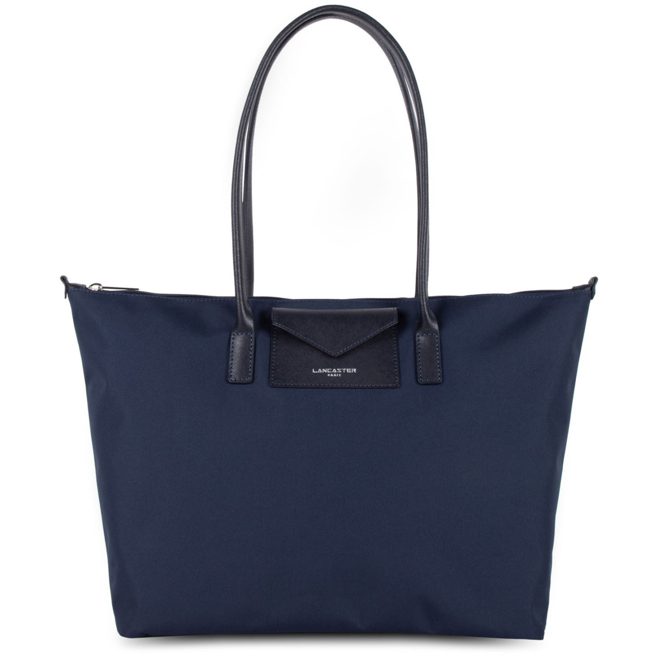 Lancaster Smart Kba Large Shoulder Tote Bag 516-31 Navy Blue