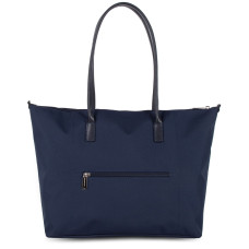 Lancaster Smart Kba Large Shoulder Tote Bag 516-31 Navy Blue