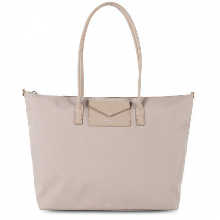 Lancaster Smart Kba Large Shoulder Tote Bag 516-31 Galet