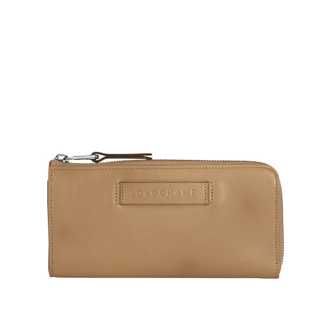 Longchamp 3D Long Wallet Cumin