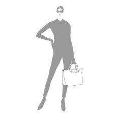 Longchamp Le Pliage Original Handbag M Grey