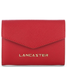 Lancaster Saffiano Signature Coin Purse 127-01 Red