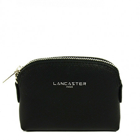 Lancaster Saffiano Signature Coin Purse 121-25 Black