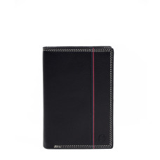 Serge Blanco Vancouver 3-Pocket Wallet VAN21019 Black
