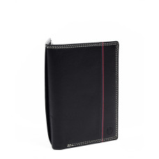 Serge Blanco Vancouver 3-Pocket Wallet VAN21019 Black