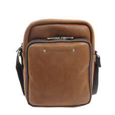 Ateliers Foures Baroudeur Double Compartment Clutch Fawn