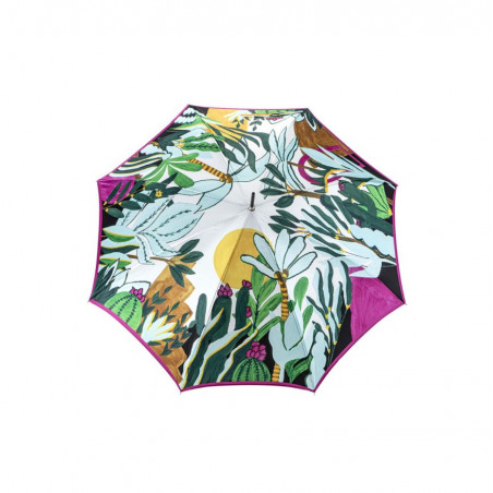 Piganiol Nouvel Eden Parapluie Long Femme Canne Manuel PG41621 Jardin D'Eden