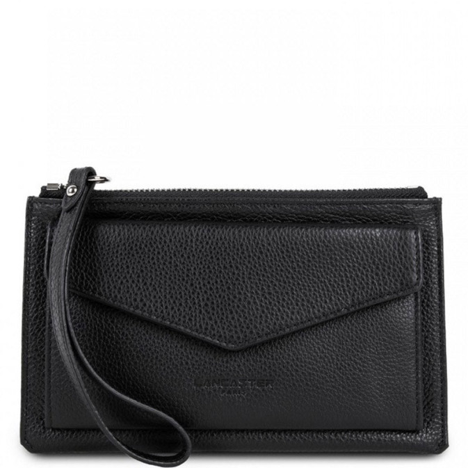 Lancaster Foulonne PM Leather Pouch 170-26 Black