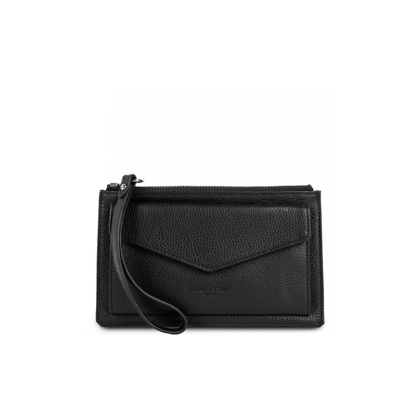 Lancaster Foulonne PM Leather Pouch 170-26 Black