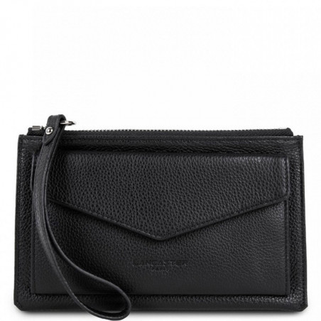 Lancaster Foulonne PM Leather Pouch 170-26 Black