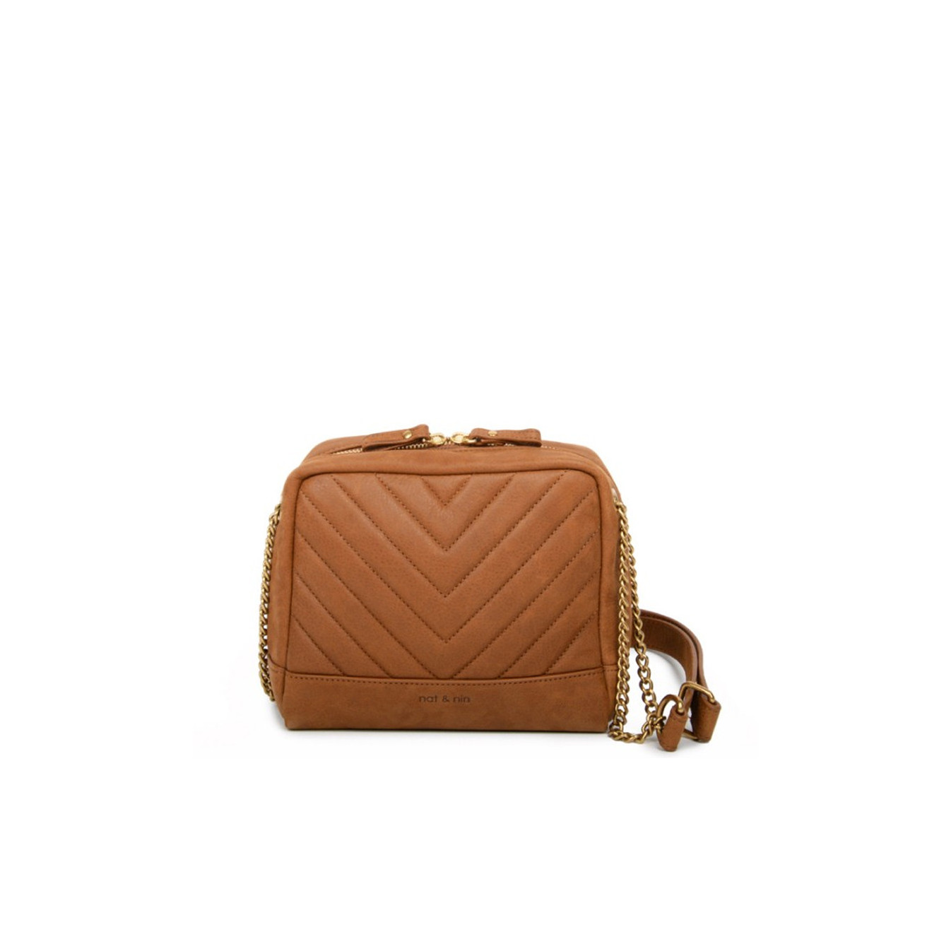 Nat & Nin Rio Canvas Shoulder Bag Spice