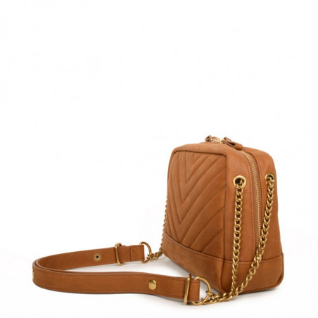 Nat & Nin Rio Canvas Shoulder Bag Spice
