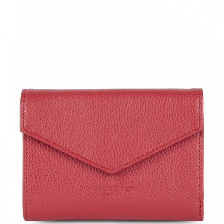 Lancaster Foulonne Double Wallet Back A back 170-29 Red
