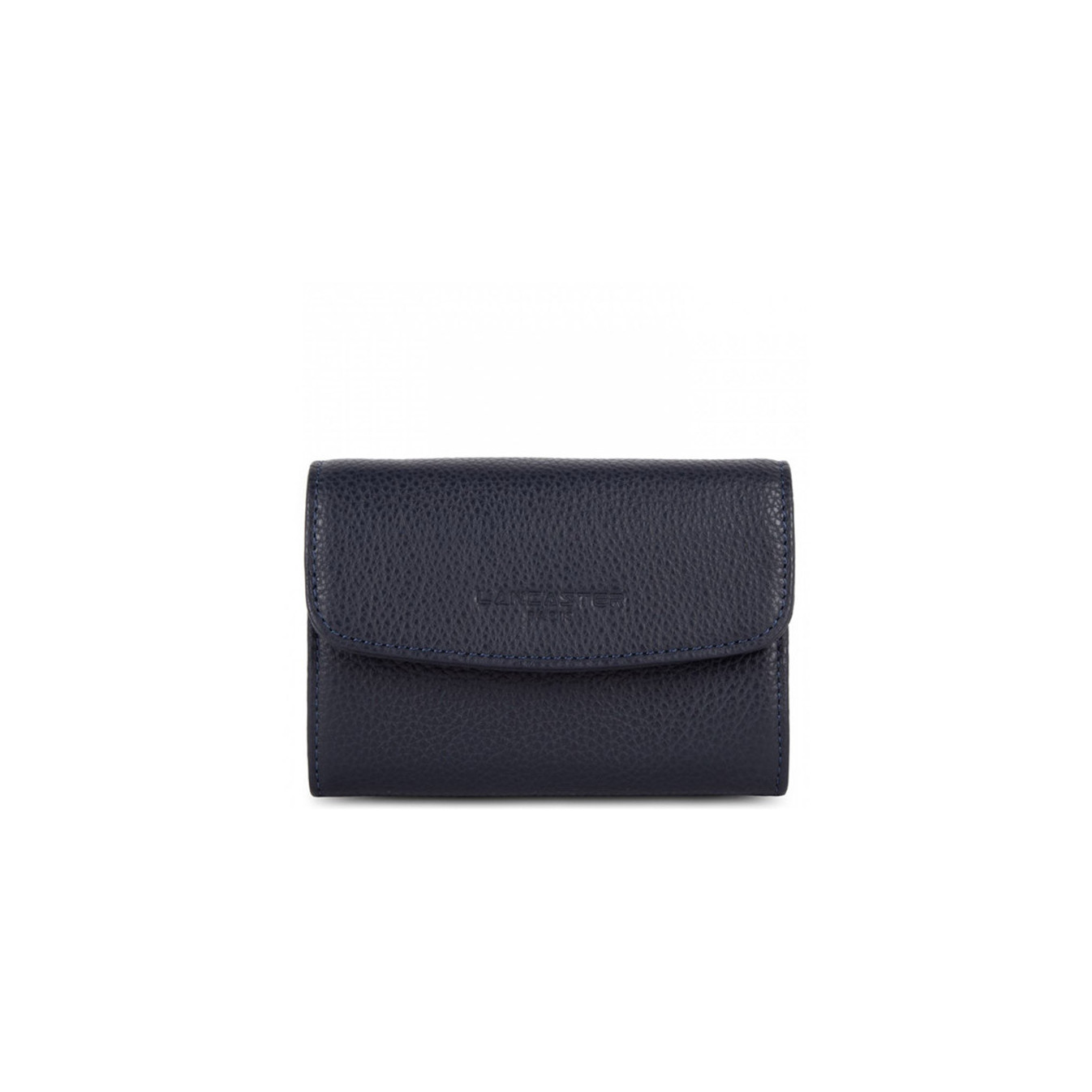 Lancaster Foulonne Double Money Clip 170-20 Dark Blue