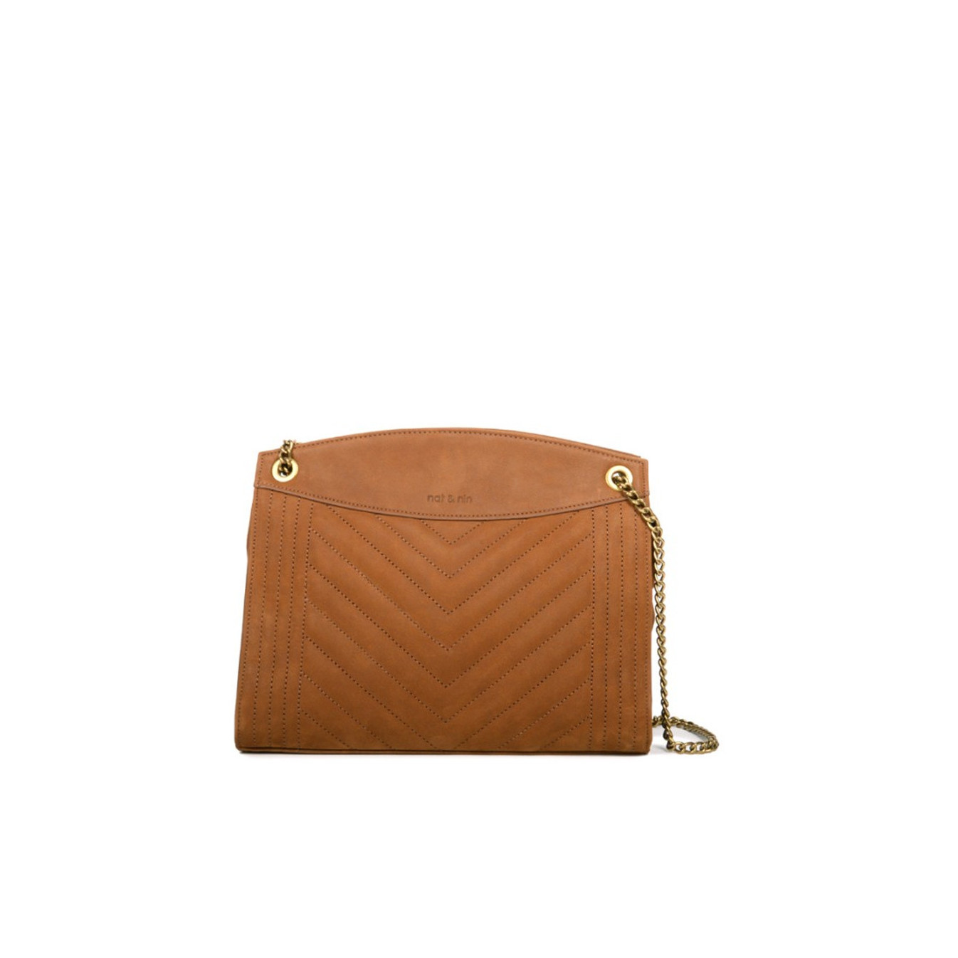 Nat & Nin Simone Shoulder Bag Spice Leather