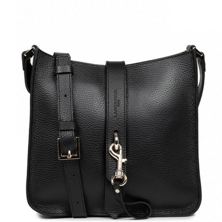 Lancaster Foulonne Double Small Crossbody Bag 470-33 Black