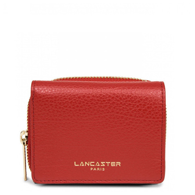Lancaster Dune Bifold Wallet 129-25 Red