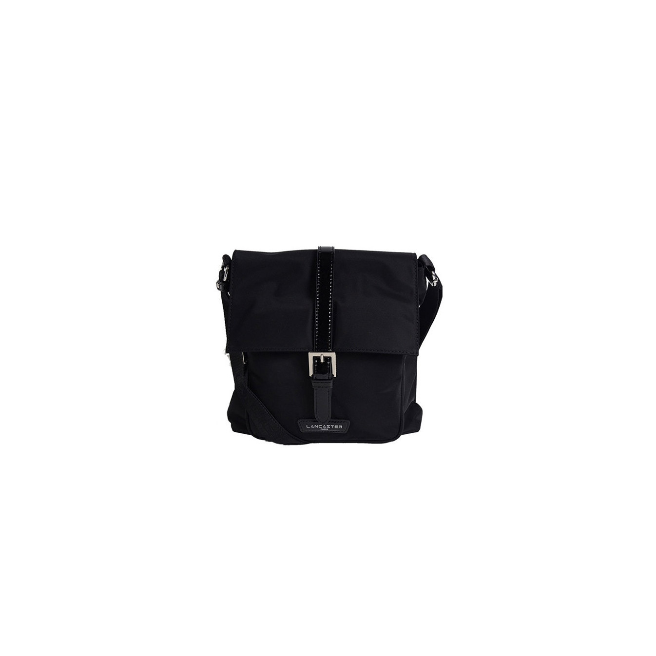 Lancaster Basic Verni Sac Porté Travers 514-85 Noir