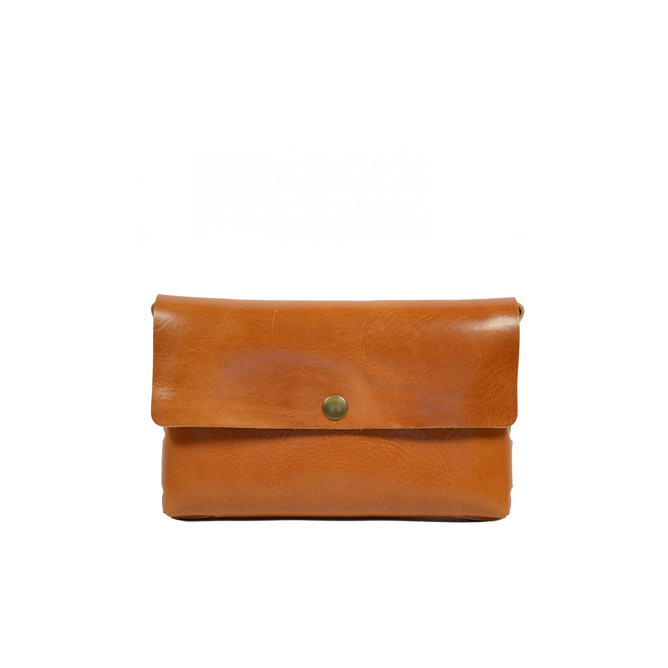 Yolète Andy Pouch Bag Primavera Cognac Leather