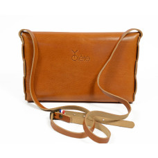 Yolète Andy Pouch Bag Primavera Cognac Leather