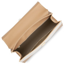 Lancaster City Handbag Leather 528-75 Natural Cream