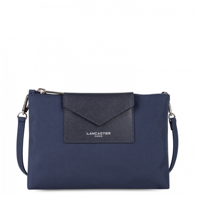 Lancaster Smart Kba Small Trotter Bag 2 Compartments 516-27 Dark Blue