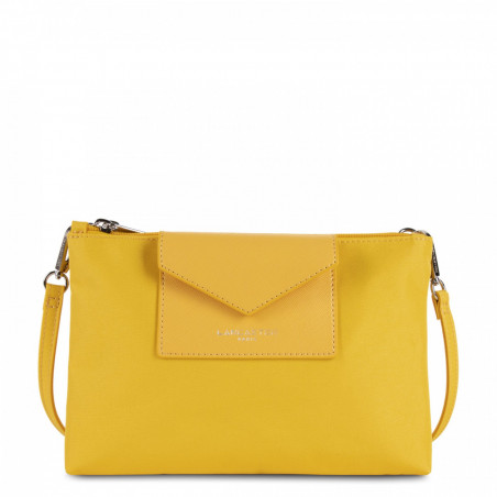 Lancaster Smart Kba Small Trotter Bag 2 Compartments 516-27 Yellow
