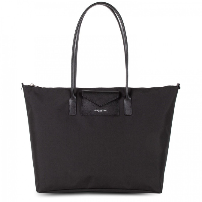 Lancaster Smart Kba Large Shoulder Tote Bag 516-31 Black