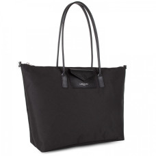 Lancaster Smart Kba Large Shoulder Tote Bag 516-31 Black