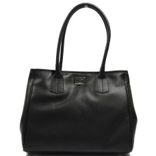 Berthille Elisa Shopping Bag Grain Black