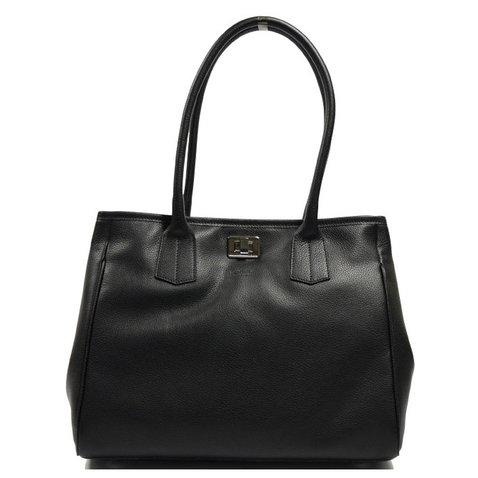 Berthille Elisa Shopping Bag Grain Black