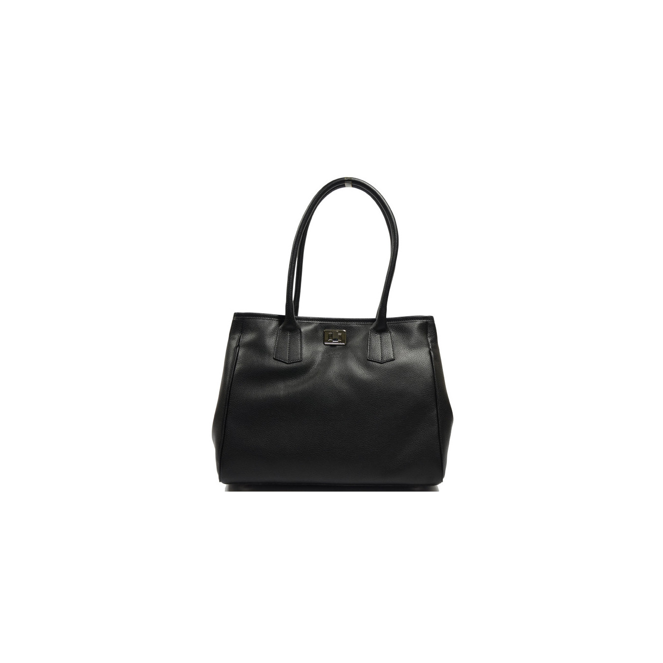 Berthille Elisa Shopping Bag Grain Black