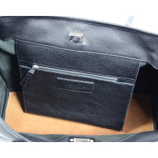 Berthille Elisa Shopping Bag Grain Black