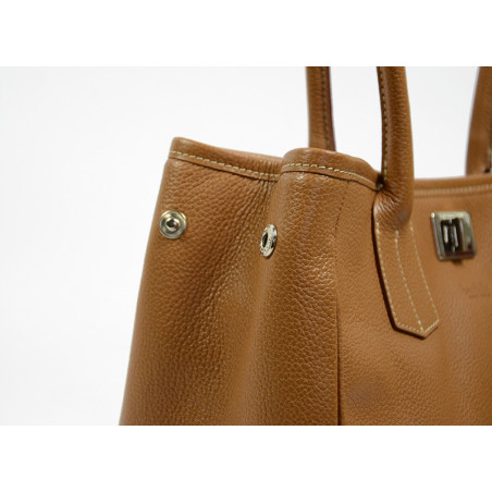Berthille Elisa Shopping Bag Grain Leather