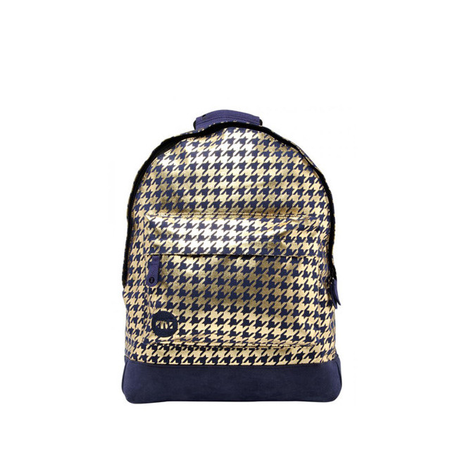 Mi pac Premium Sac à dos PC 14" Houndstooth Navy Gold