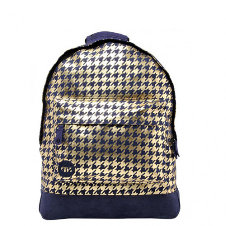 Mi pac Premium Sac à dos PC 14" Houndstooth Navy Gold