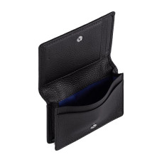 Le Tanneur Charles Card Holder Grainy Leather Black