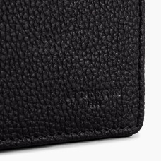 Le Tanneur Charles Card Holder Grainy Leather Black