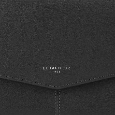 The Tanner Charlotte Wallet and Checkbook Cover Black